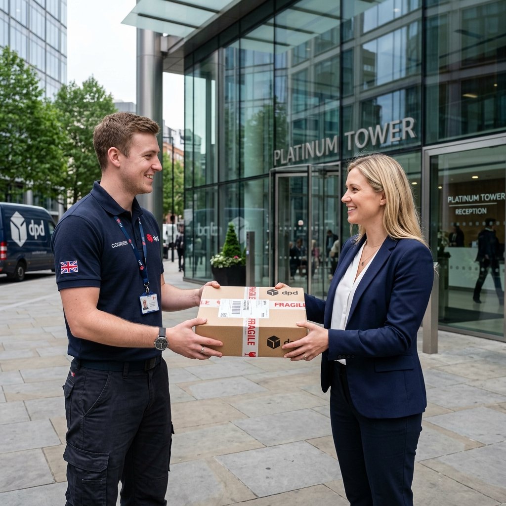 Professional ShipDay courier driver